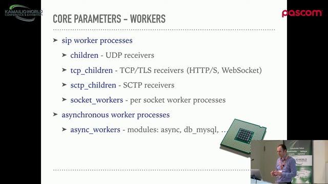 Kamailio World 2017: Optimizing Kamailio Configuration Script смотреть онлайн