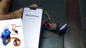 ESP32 Web Server Control Servo motor from web page with Arduino IDE