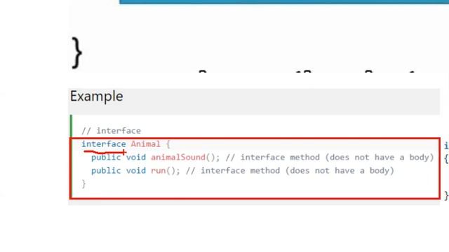 Interface in java with example programs (Lab 6)
