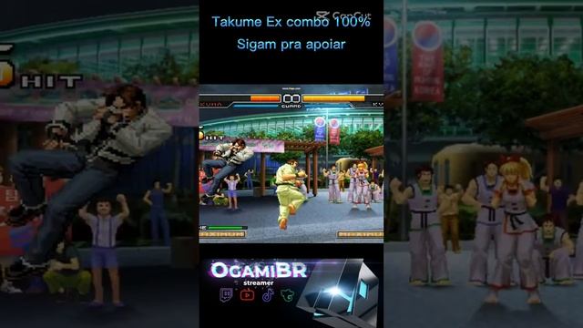 Takuma Ex kof 2002 um 100% combo #combo #combo100 #kof2002 #kof2002um #snk #kof #thekingoffighters