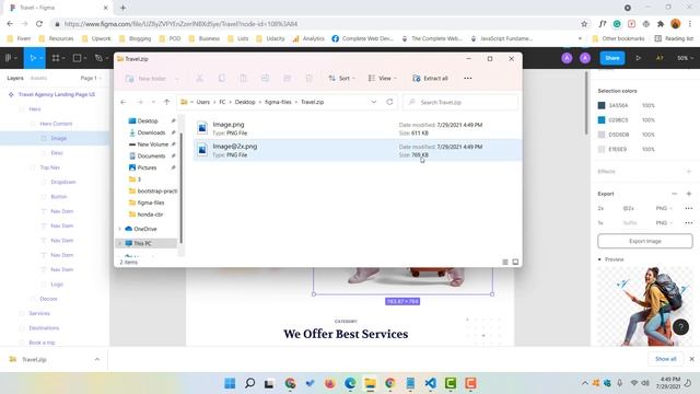 How to Download Images, Logo, Icons from Figma Design Template смотреть онлайн