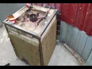 Утипление самодельного тандыра часть 2