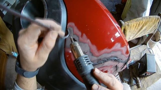 Данфинг кросс H30.Как отремонтировать бампер. Покраска Iwata Bellaria W 400. смотреть онлайн