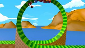 Cars 4 Lightning McQueen Vs the ghost of Christmas FAST! Winter Tractor Tipping Special