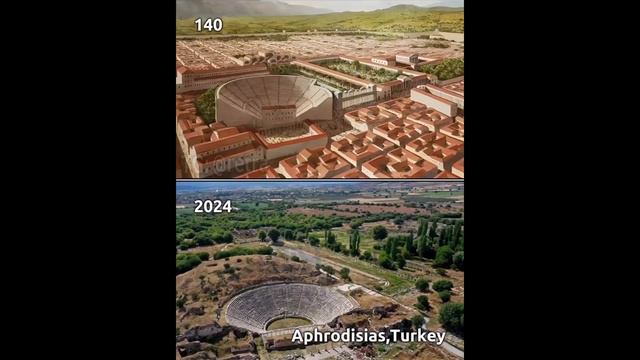 Какими древние цивилизации были тогда, и как они выглядят сейчас.