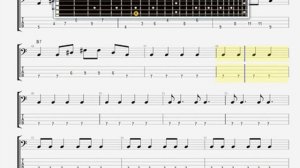 Beatles The   Day Tripper BASS GUITAR TABLATURE