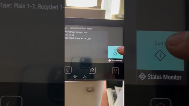 How to Print Supply Status Report Or Consumables Status Page Canon MF643CDW