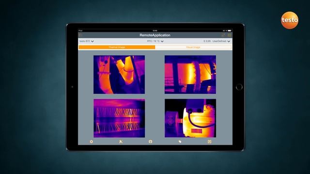 Gestisci la tua termocamera con l'App Testo thermography смотреть онлайн