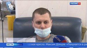 Смоляне пришли на акцию по добровольной сдаче крови