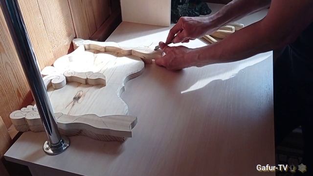 Резная ключница DIY своими руками
