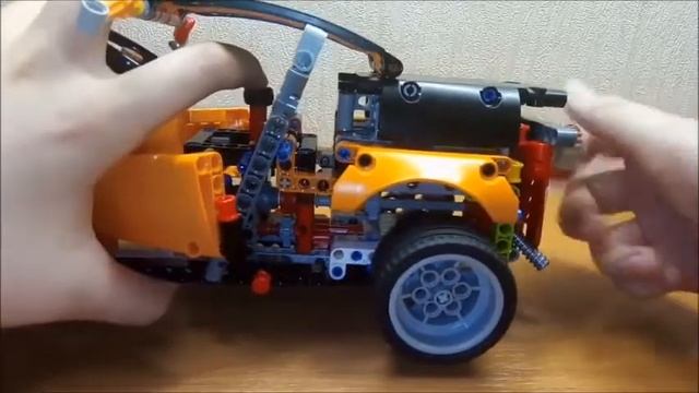 Большая машина из лего техник!!! смотреть онлайн