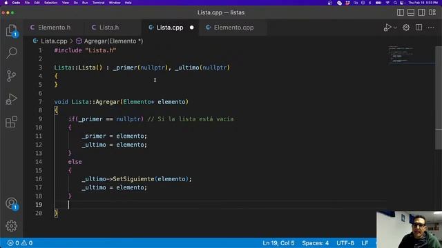 Listas enlazadas, pilas y colas смотреть онлайн