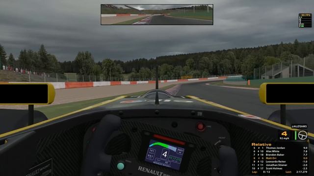iRacing : CHAAAARGE!!! 2 (Formula Renault 2.0 @ Spa - "Race 2") смотреть онлайн