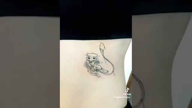 mew Pokemon Tattoo