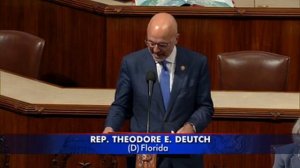 Rep. Ted Deutch Final Floor Speech