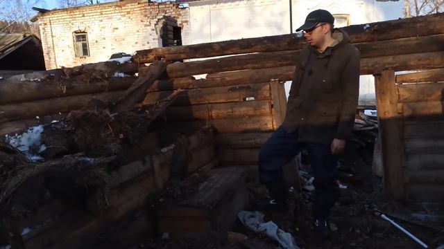 Сезон активных работ с домом прадеда открыт! Разобрал старый амбар смотреть онлайн