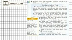 Unit 1 Section 1 Задание №8 - Английский язык "Enjoy English" 4 класс (Биболетова)