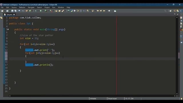 Star Pattern in diamond shape using java | #thisisudaykant смотреть онлайн