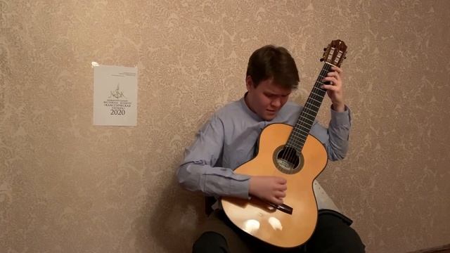 V международный конкурс «Классическая гитара». Евгений Козлов, V группа, 3 тур, Россия, Москва.