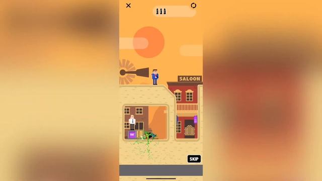 Mr Bullet - Spy Puzzles HOSTAGES Chapter 6  FAR WEST Walkthrough | Level 61-72 3 stars