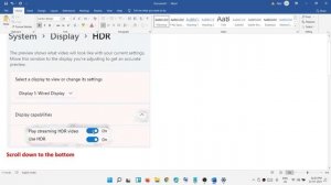 How To Enable Or Disable HDR And Auto HDR On Windows 11