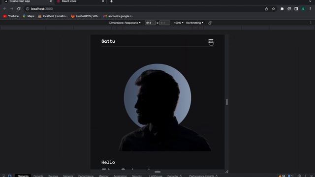 Make Portfolio Website Using Next Js and Tailwind CSS | Nextjs & React Project смотреть онлайн