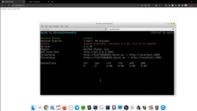 Ngrok - expose localhost to the public internet смотреть онлайн