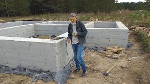 ОЧИСТКА фундамента после снятия опалубки