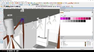 SKETCHUP + ENSCAPE: проект дома ч.2