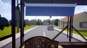 Карта г. Барнаул в Proton Bus Simulator