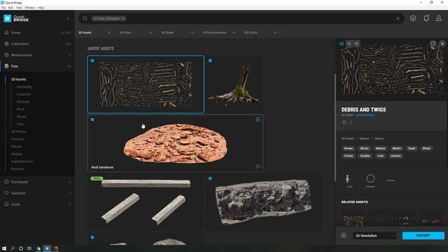 Megascans for Houdini смотреть онлайн