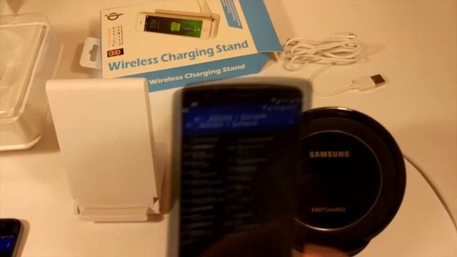 Беспроводное зарядное устройство Samsung EP-NG930 или Qi Wireless charging stand, что выбрать? смотреть онлайн
