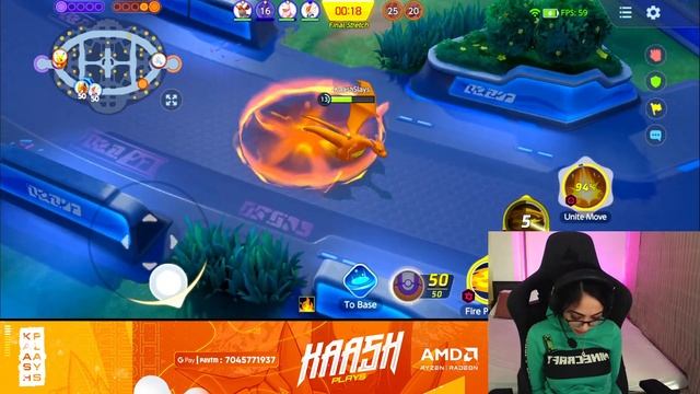 Kaash Plays POKEMON UNITE in Pretty Tough Games | Prize : ₹5,00,000 смотреть онлайн