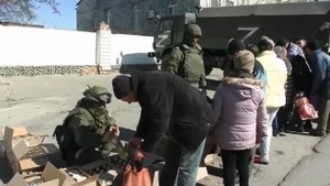 РФ привезли гуманитарную помощь в село Станислав в Херсонской области