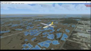 [FSX] Когалым, Полёт по кругу, ИВАО (IVAO)