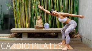 30 MIN CARDIO PILATES || At-Home Full Body Workout (Medium Intensity) - Move With Nicole
