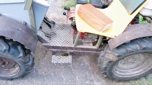 Минитрактор из мотоблока МТЗ.