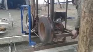 самодельная пилорама