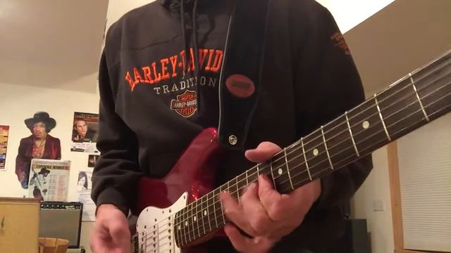 1986 1962 RI USA Fender Candy Apple Red Strat Eddie Vegas смотреть онлайн