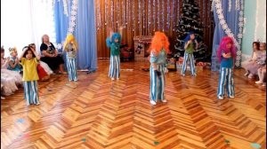 Танец заморских артистов. ДОУ №8 "Малыш" г.Шахтерск