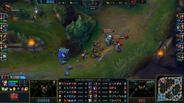 MSI 2018: Финал. RNG vs KZ. Игра 3. смотреть онлайн