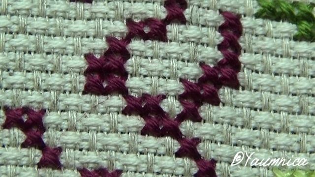 Столовая дорожка "Розы" (A la rose) от Парижских вышивальщиц (Les brodeuses parisiennes) ЧАСТЬ 1 смотреть онлайн