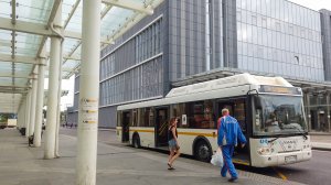 368 маршрут автобуса. 20.08.2022 год. Долгопрудный.