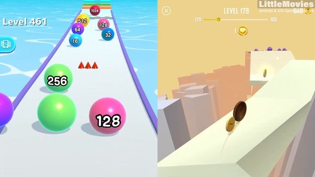 Ball Run 2048 | Coin Rush - All Level Gameplay Android,iOS - NEW APK BIG UPDATE