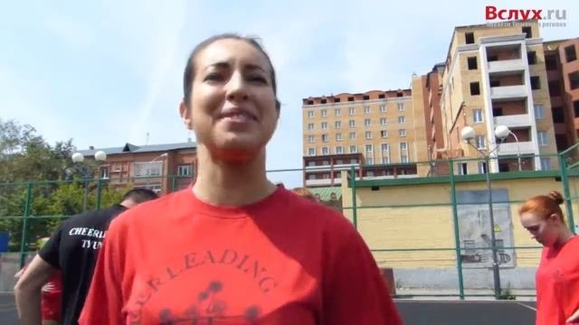 Вслух.ru: Тренировка по черлидингу