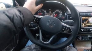 Руль с Туарега CR7 в Туарег NF/FL
