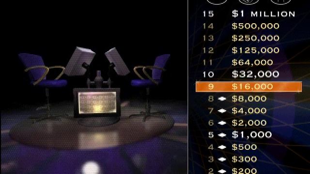 Who Wants To Be A Millionaire - 2nd Edition (PS1) - Longplay