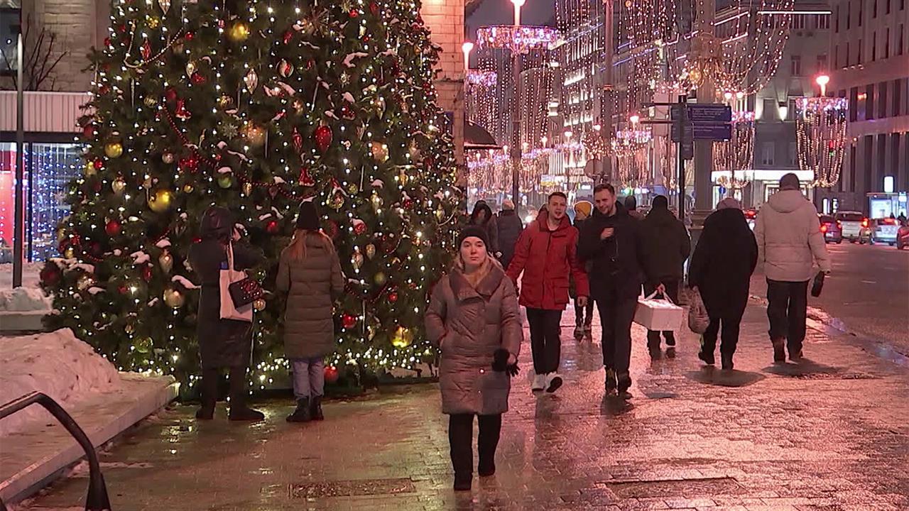 Новогодняя ночь в Москве будет морозной