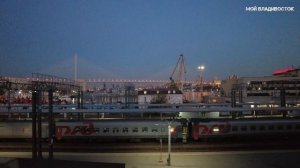 Владивосток от ЖД вокзала до Центральной площади (21 октября 2021).