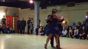 Ariadna Naveira & Fernando Sanchez perform milonga, 4-3-2010